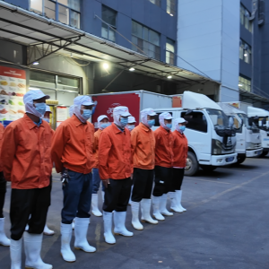 餐饮配送车的消杀检查